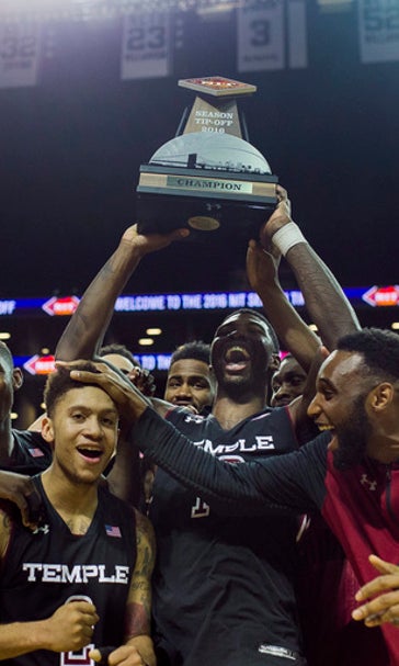 Enechionyia lifts Temple over No. 19 West Virginia, 81-77
